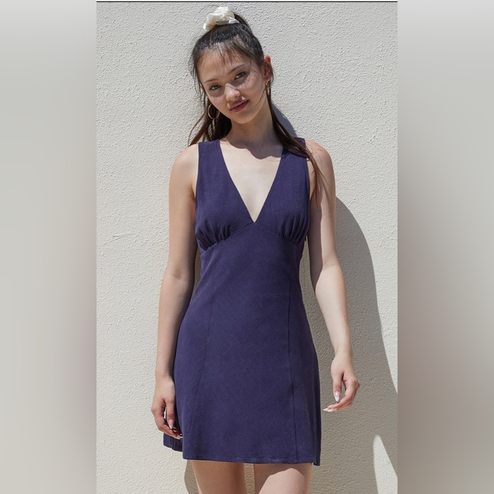 Pacsun blue mini dress